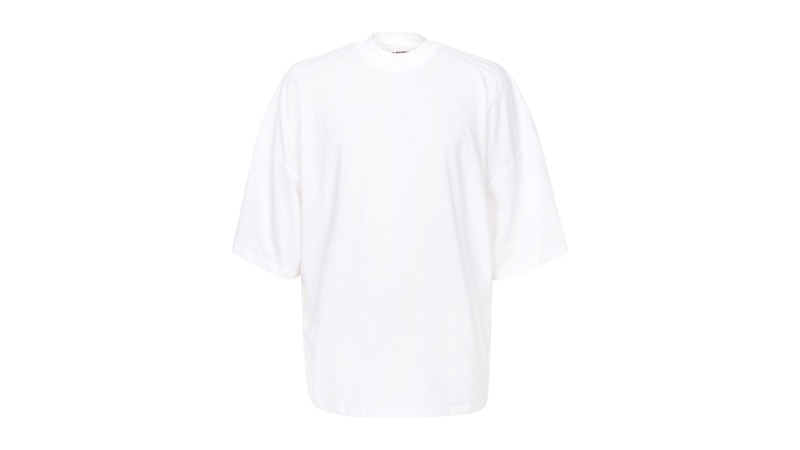 Tシャツ・カットソー Jil Sander Jil Sander Shirts White (J22DL0193 J45002100) JIL SANDER - WHITE LOGO T-SHIRT – LE LABO STORE
