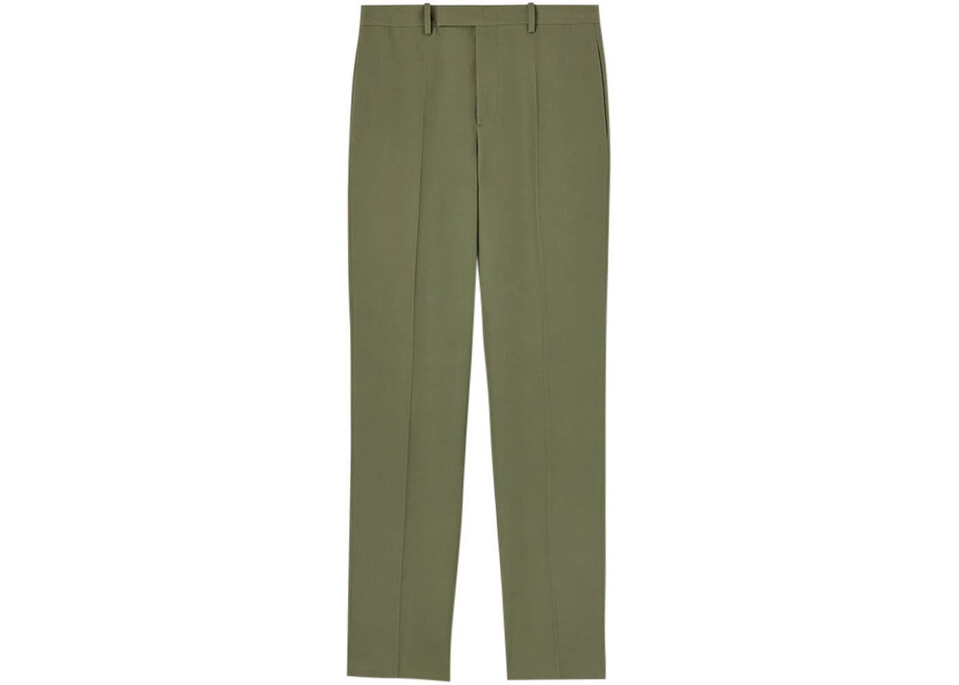 Jil Sander Slim Fit Straight Trousers Green - FW22 - US