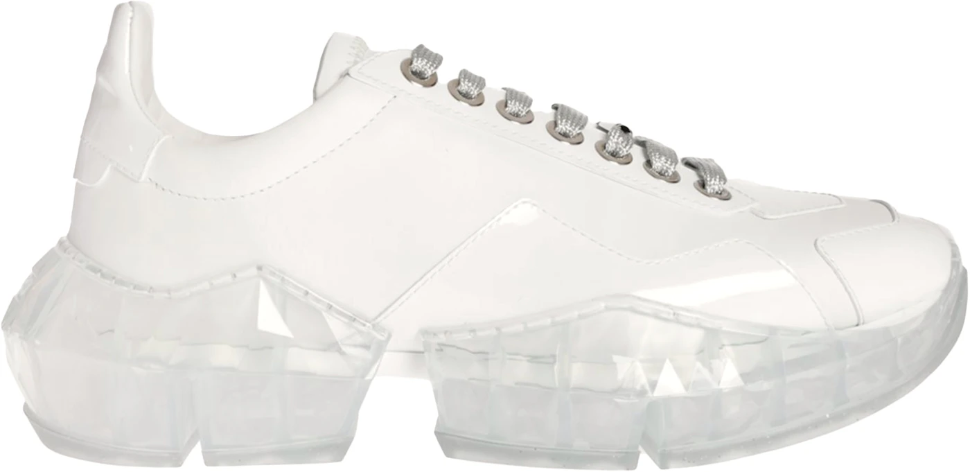 Jimmy Choo Diamond Sneakers White Men's - DIAMONDFCAT - US