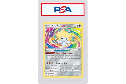 Jirachi 2020 Pokmon Sword & Shield Vivid Voltage Amazing Rare #119/185 (PSA or BGS Graded) - 2020 - GB Jirachi 2020 Pokmon Sword & Shield Vivid Voltage Amazing Rare #119/185 (PSA or BGS Graded) - 2020 - GB