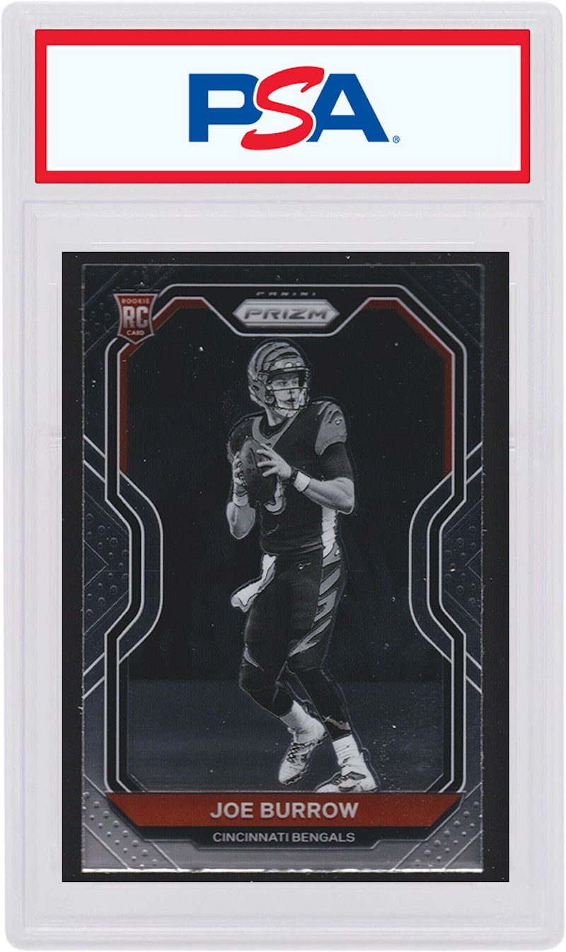 Joe Burrow 2020 Panini Prizm Rookie Variation #307 (PSA or BGS Graded)