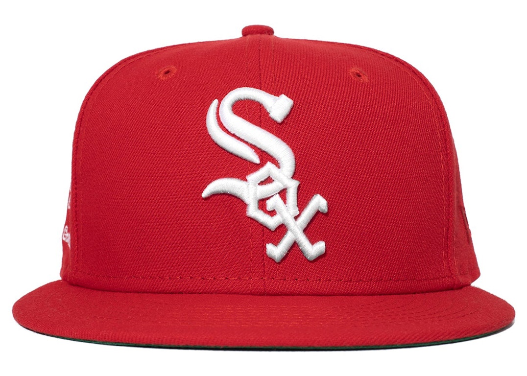 Pre-owned Joe Freshgoods Chicago White Sox By Jfg Hat Red