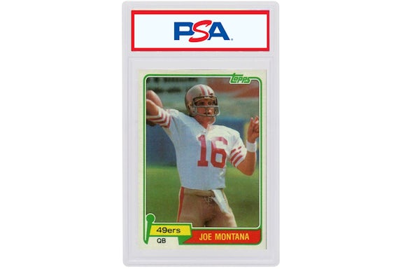 Joe Montana 1981 Topps Novato #216 (Calificado PSA o BGS)