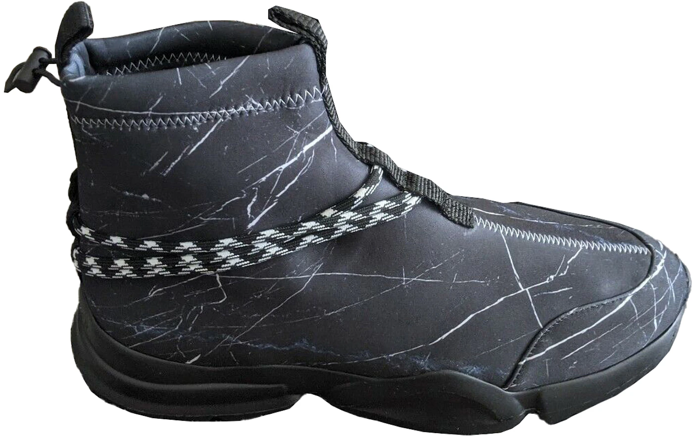 John Geiger 002 Black Black Marble (F/F) Men's - Sneakers - GB