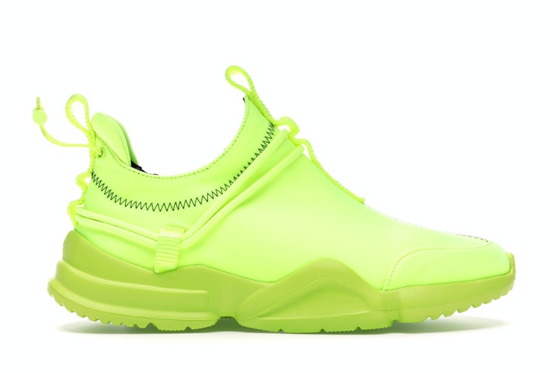 Pre-owned John Geiger Men's 002 Low Sneakers In Volt