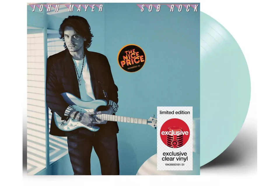 John Mayer SOB Rock Target Exclusive LP Vinyl Clear