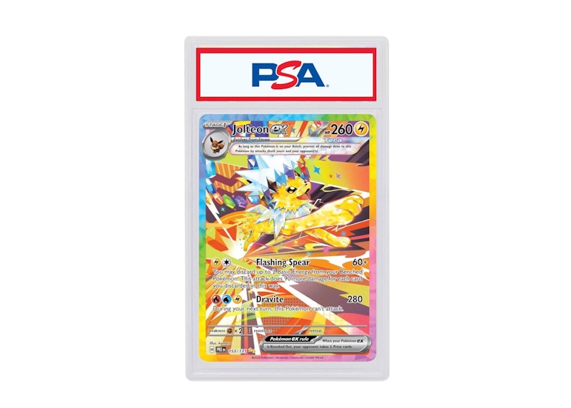 Jolteon ex 2025 Pokmon Scarlet & Violet Prismatic Evolutions Special  Illustration Rare 153/131 (PSA or BGS Graded) - 2025 - US