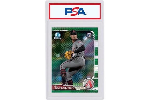 Jon Duplantier 2019 Bowman Chrome X Rookie Green X-Fractor /31 #59 (PSA or BGS Graded)