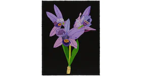 Jonas Wood Dog-Faced Purple Orchid 2022 Print (Signed, Edition of 40)