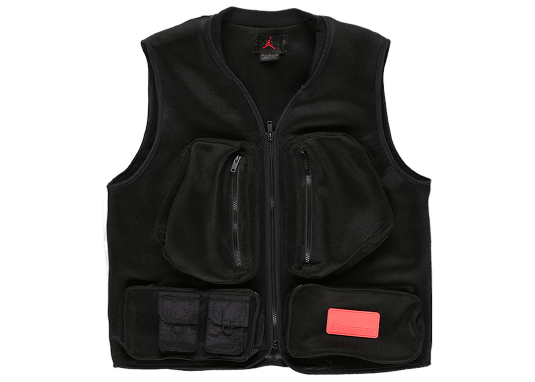 Pre-owned Jordan 23 Engineered Vest Black/infrared 23