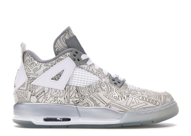 Jordan 4 Retro Laser (GS) Kids' - 705334-105 - US