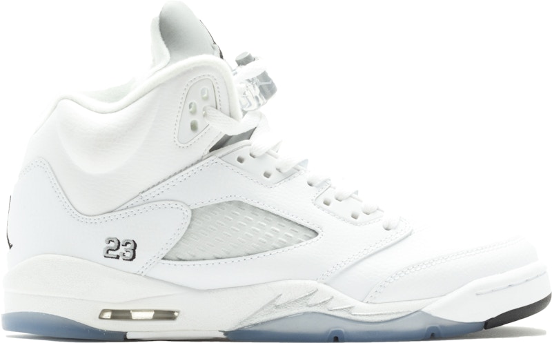 jordan 5 all white