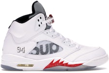 Nike Air Jordan 14 XIV Supreme White Chrome Size 8. BV7630-106