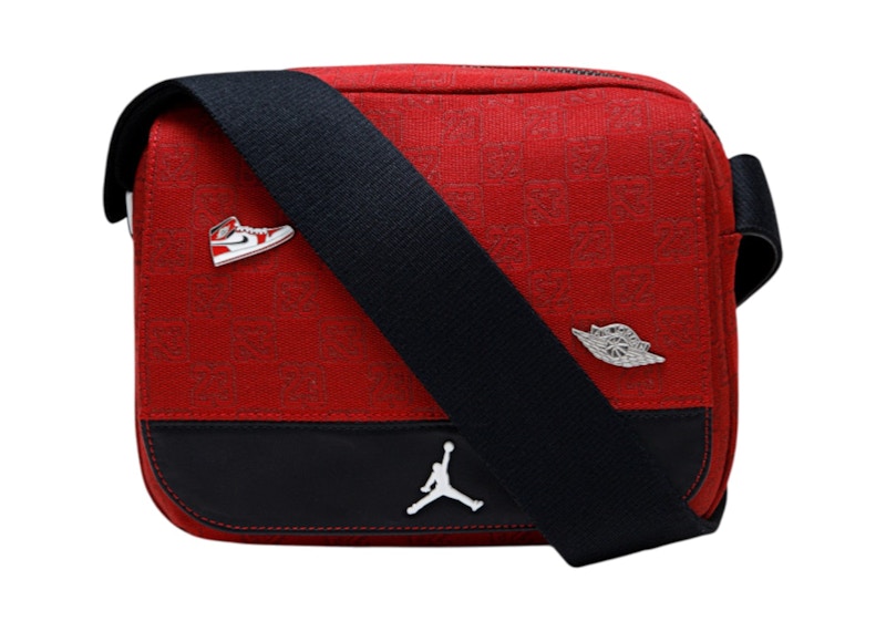 Jordan Air Jordan Monogram Shoulder Bag Chicago Red - US