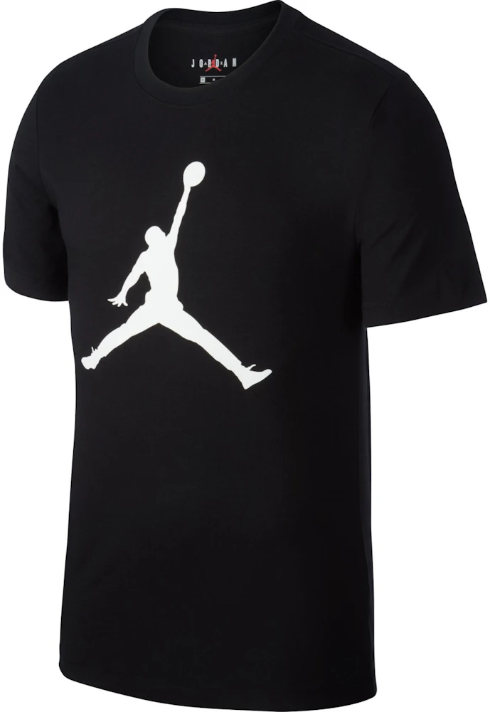 Opfylde Reception Gentleman Jordan Air Jumpman T-shirt Black/White Men's - US