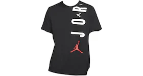 Jordan Air Stretch T-shirt Black/White/Gym Red
