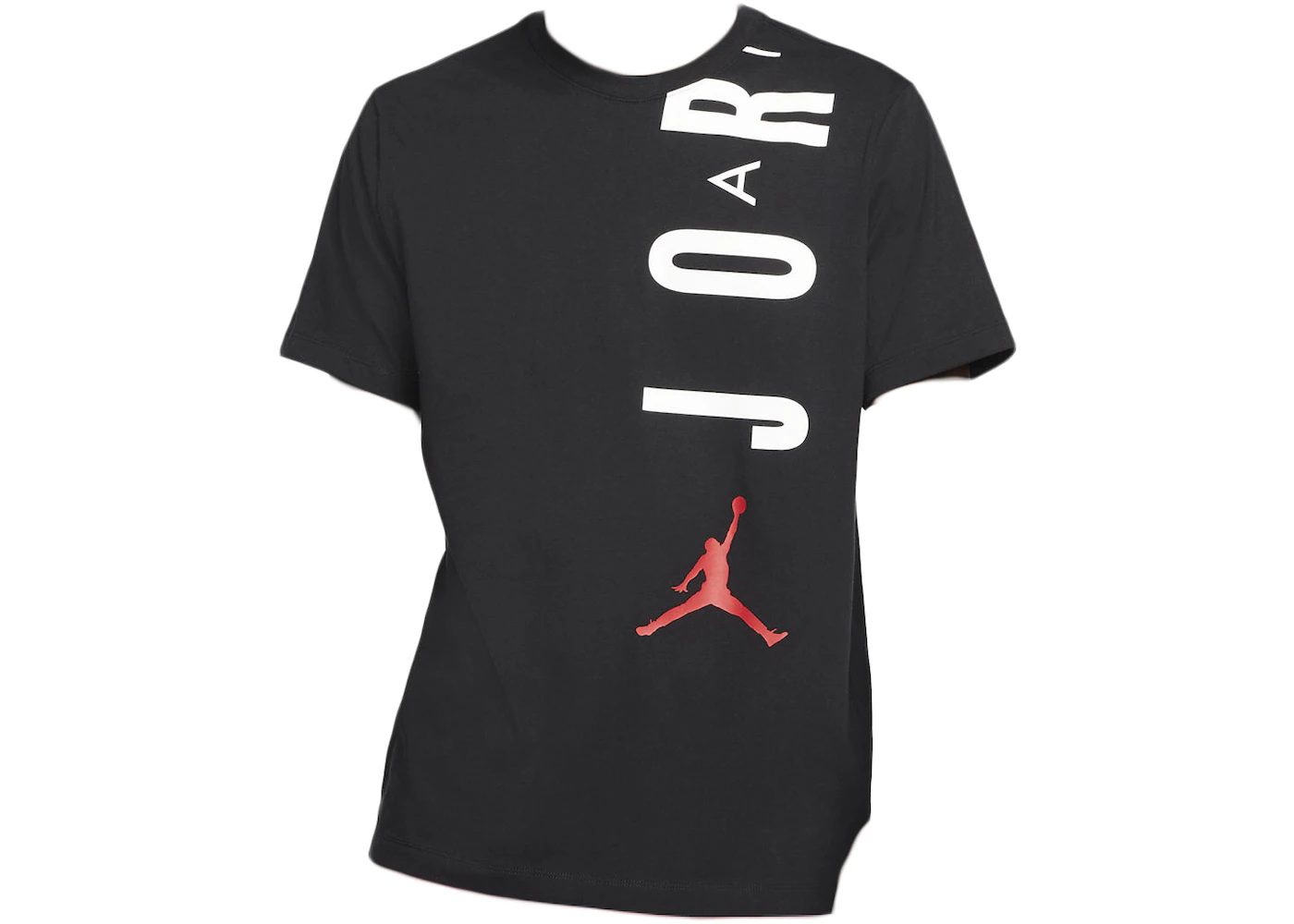Jordan Air Stretch T-Shirt Black/White/Gym Red