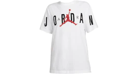Jordan Air T-shirt White/Black/Gym Red