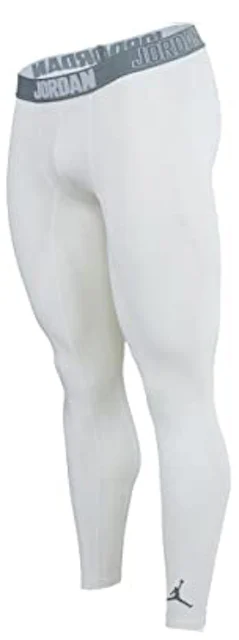 Jordan All Season Compression Tight Pants White/Grey