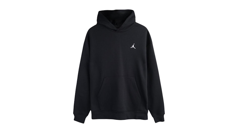 Jordan Brooklyn Fleece Pullover Hoodie Black/White Men's - US