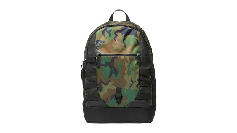 Jordan Camo Backpack Green/Black