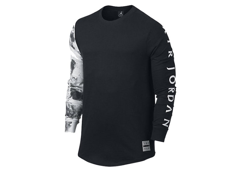 Jordan Dreams L/S T-shirt Black Men's - SS22 - US