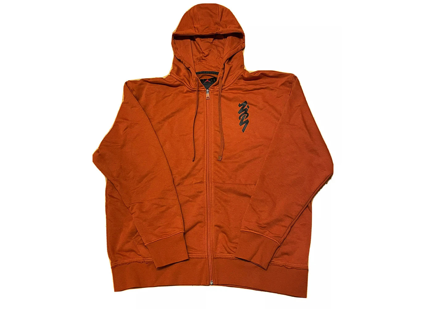 Sudadera Con Capucha Von Dutch Para Niños Naranja Y Negra Ajuste Relajado