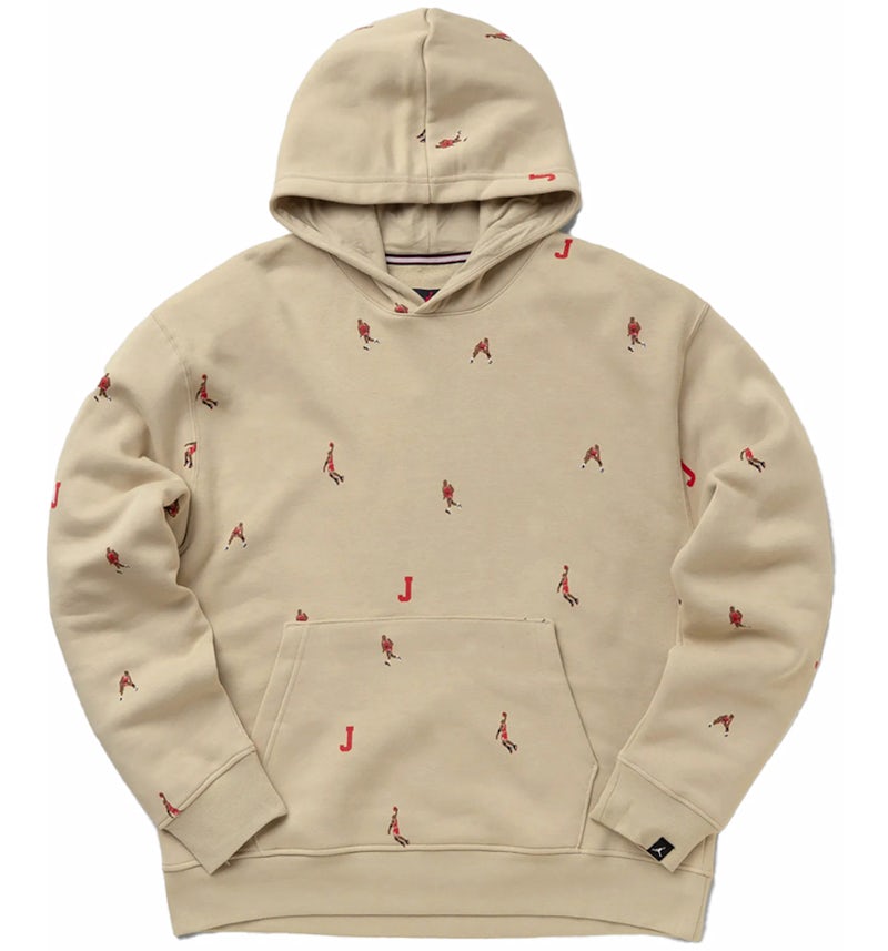 Jordan Essential Holiday Jumpman Fleece Pullover Hoodie Light