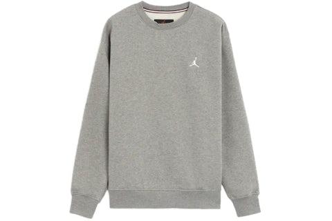 Sudadera Jordan Essentials Fleece Cuello Redondo Gris Hombre