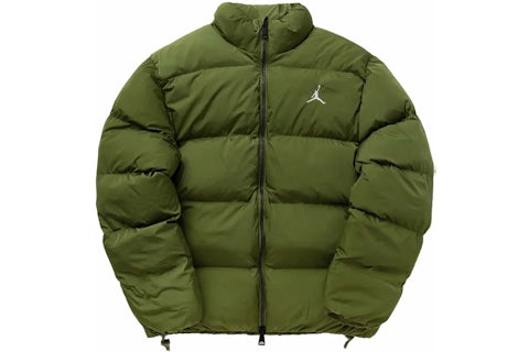 Jordan Essentials Jumpman Puffer Jacket Green Men's SS24 US