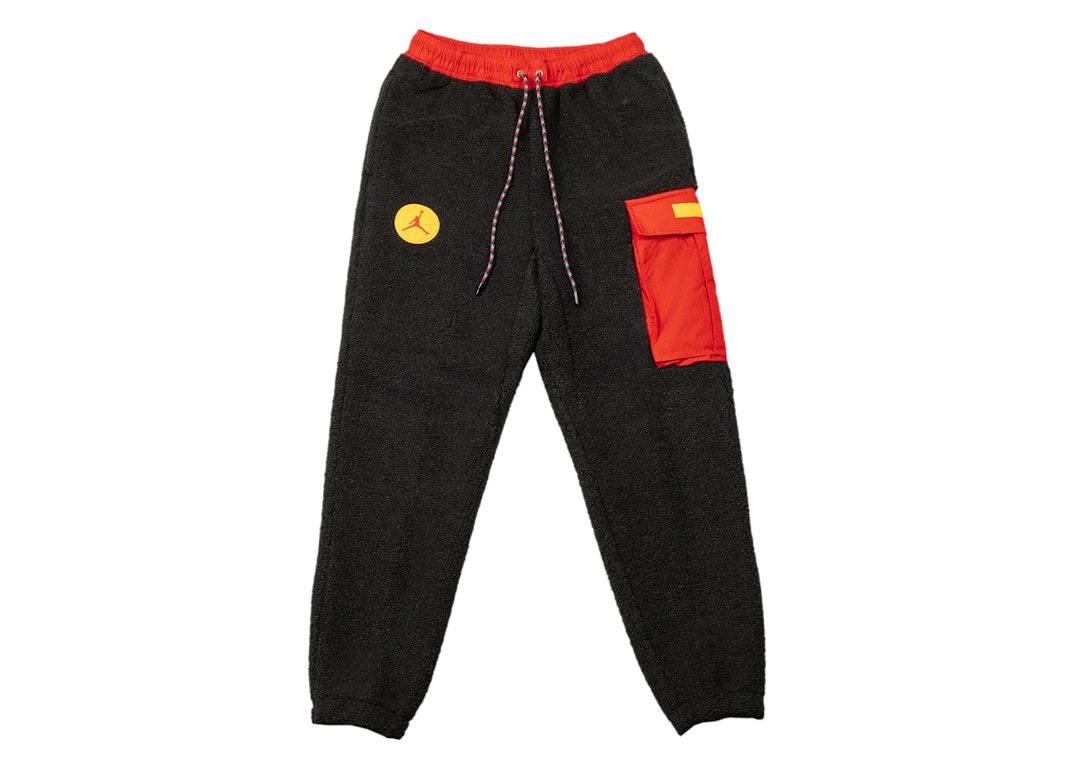 Pre-owned Jordan Essentials Mountainside Fleece Pants Black
