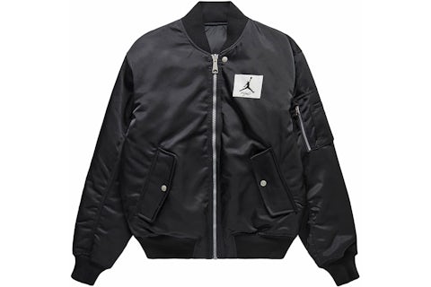 Jordan Essentials Statement Varsity Jacket Black Men's SS24 US