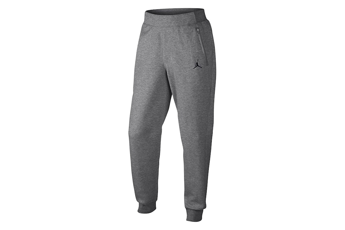 Pre-owned Jordan Fleece Pants Grey