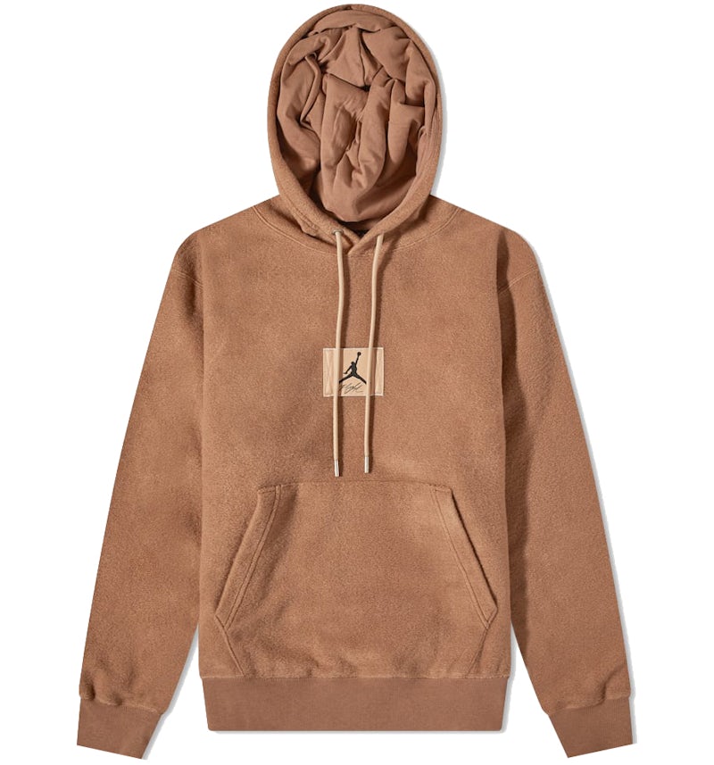 Jordan Flight Heritage Pullover Hoodie Archeo Brown Men's SS22 US