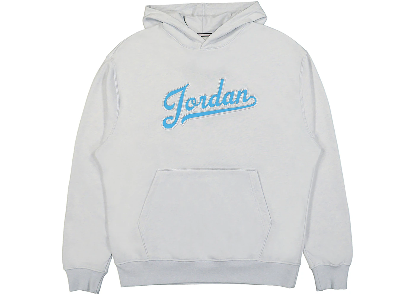 Jordan Flight MVP Fleece Pullover Hoodie Light Grey Men's SS24 US