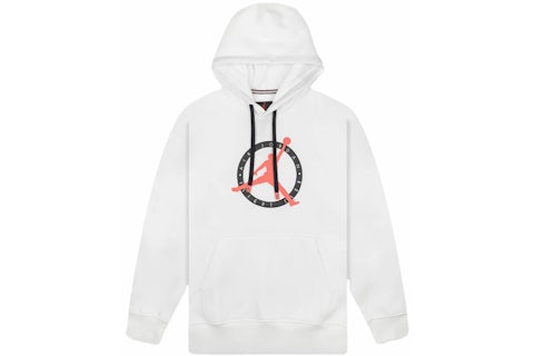 Jordan Flight MVP Graphic Fleece Pullover Hoodie White Men's