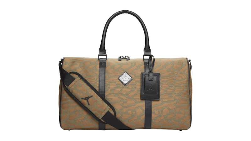 美品　JORDAN ICON ダッフルバッグ25L Jordan Icon Duffle 25L Bag Green Men's - US