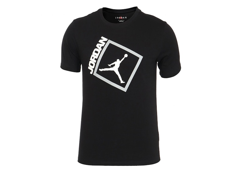 Pre-owned Jordan Men's  Jumpman Box Short Sleeve T-shirt In Black