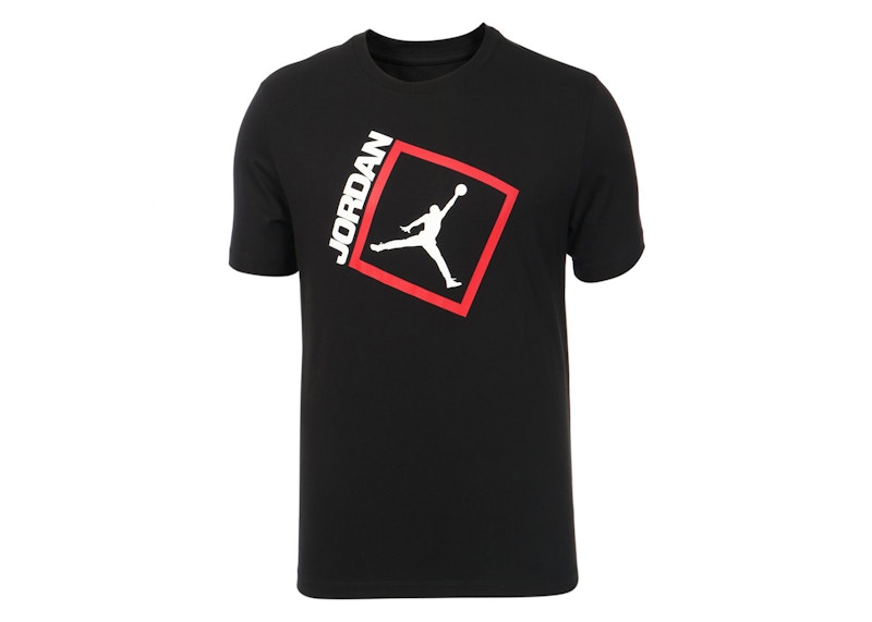 Pre-owned Jordan Men's Jumpman Box Shortsleeve T-shirt In Black