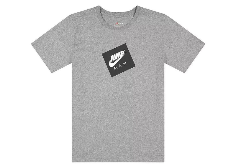 Pre-owned Jordan Men's Jumpman Box T-shirt In Grey/black