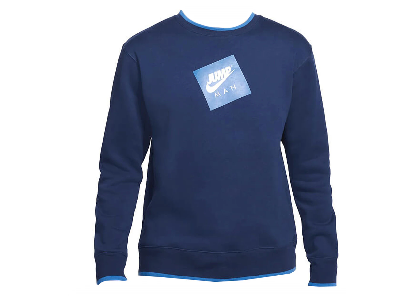 Jordan Jumpman Classics Fleece Crewneck Blue Men's - SS24 - US