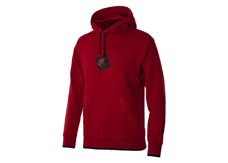 Pre-owned Jordan Men's  Jumpman Classics Graphic Hoodie In Red