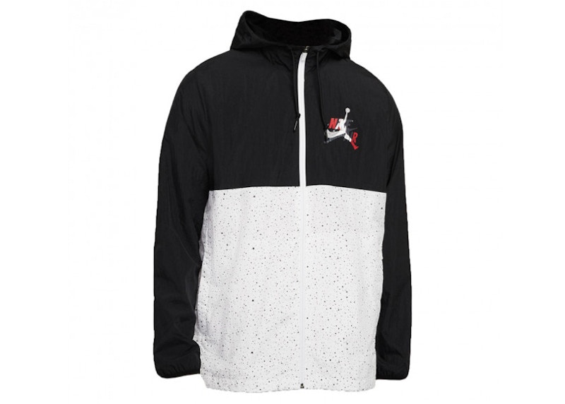 Black red and cheap white jordan jacket