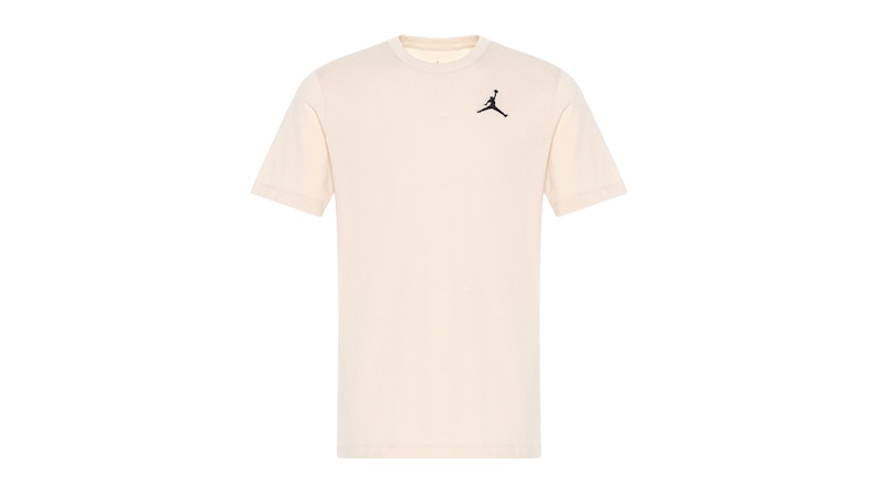 Pre-owned Jordan Men's Jumpman Short Sleeve T-shirt In Beige In Sand