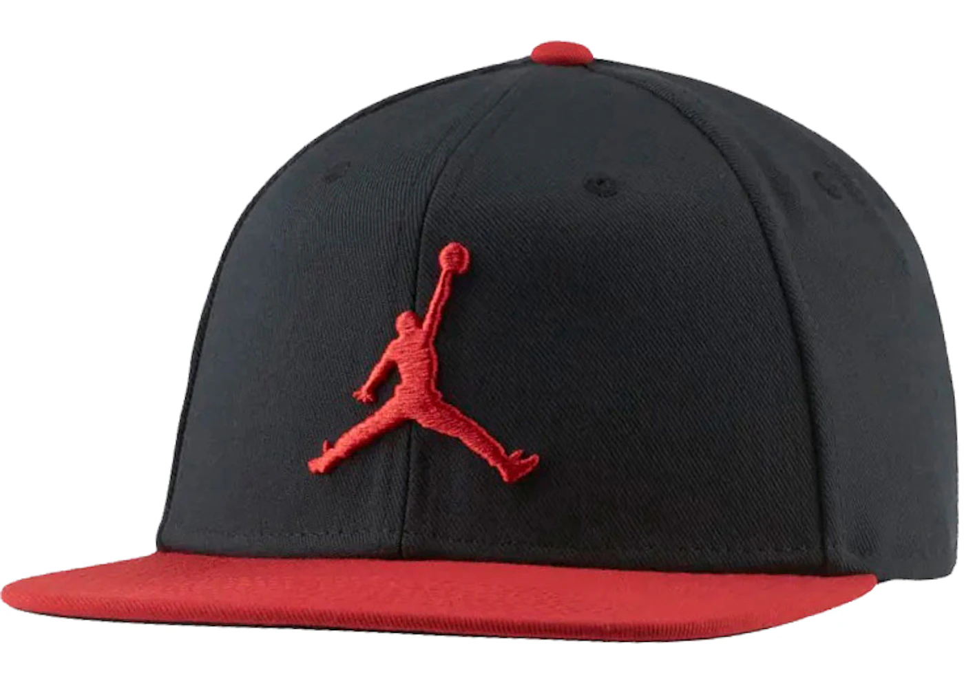 Jordan Jumpman Snapback Cap Black/Gym Red Men's - SS22 - US