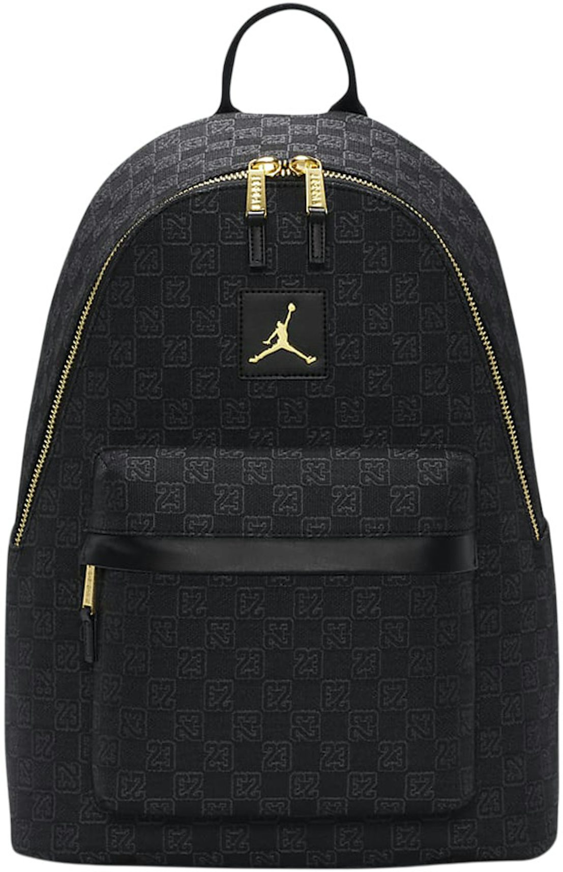 Jordan Monogram Mini Backpack-Black/Gold