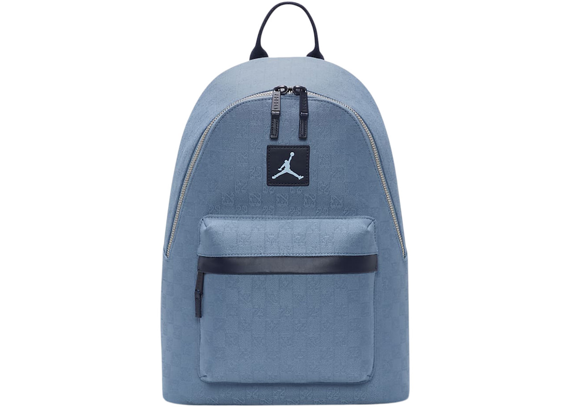 Jordan Monogram Backpack in Blue/Chambray