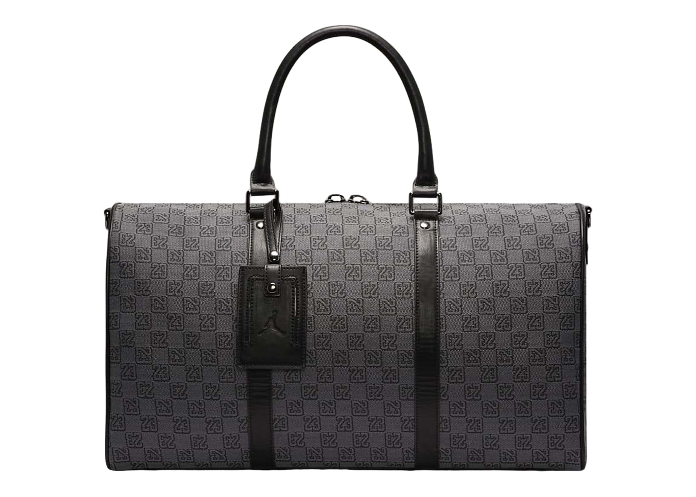 Jordan Monogram Duffle Bag (20L) Dark Smoke Grey in Polyester with ...