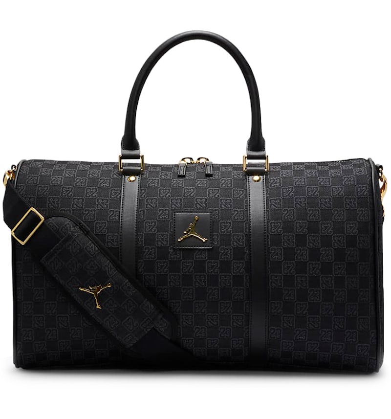 Jordan Monogram Duffle Bag Black Men's SS23 US