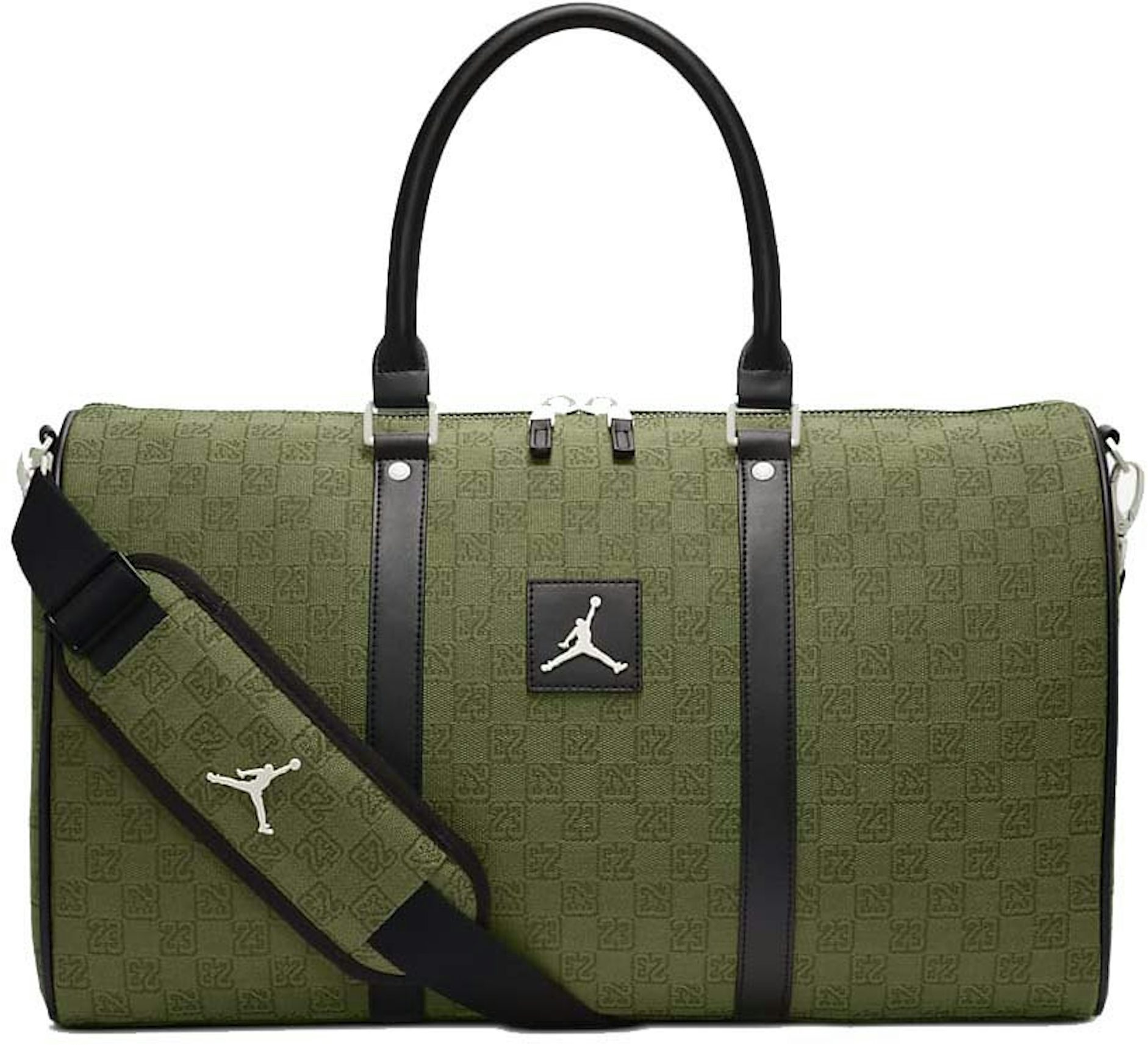 Jordan Monogram Duffle Bag Green